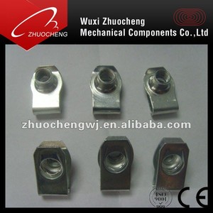 A2 A4 65Mn <span class=keywords><strong>M8</strong></span> U clip de resorte de tuerca con certificación ISO - Product Image 2