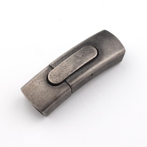 Trang Sức Nhà Máy Bán Chạy Nhất Vòng Đeo Tay Nam Bằng Thép Không Gỉ 316L Móc Khóa Cài Bán Sỉ - Product Image 5