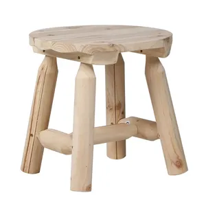 Natural Wood Stool Mini Wood Stool Wood Small Round Stool