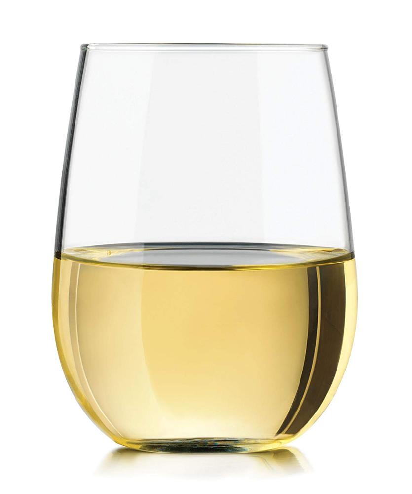 6pcs Pack Wine Glasses Set Packaged in a Gift box 16 Ounce Stemless Wine Glasses