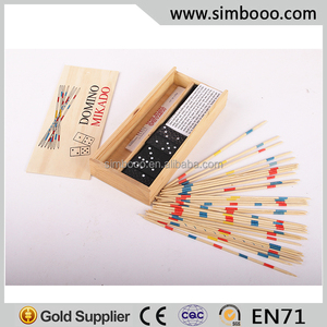 2 en 1 dominó juguetes de los niños de Mikado Spiel <span class=keywords><strong>a</strong></span> Palo juego - Product Image 1