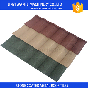 WANTE color de <span class=keywords><strong>la</strong></span> mezcla de metal azulejo teja plana, precio más bajo para baldosas de piedra de techo  - Product Image 5