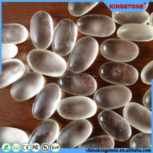 Thời gian ngắn giao hàng rõ ràng Glass Pebble,electrochromic thủy tinh màu trắng Pebble đá, Pebble sỏi - Product Image 5