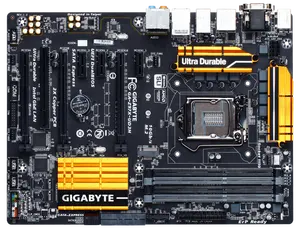 Placa base GIGABYTE GA-Z97X-UD3H con CPU, Intel LGA1150, DDR3