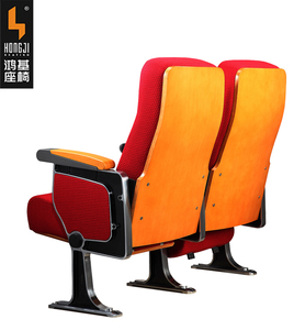 Aluminio al por mayor apoyabrazos <span class=keywords><strong>silla</strong></span> auditorio <span class=keywords><strong>DWG</strong></span> asientos retráctiles HONGJI - Product Image 3