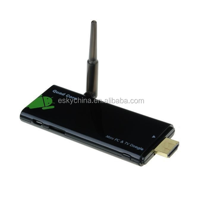 Cx 919 Android 4.2 RK3188 Quad Core Mini PC USB WiFi bluetooth Smart TV caja