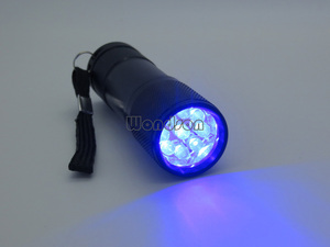 OEM 460nm-470 нм Blu-Ray луч терапия акне синий свет фонарик