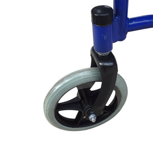 L'hôpital repose-pieds dossier inclinable pliant voyage <span class=keywords><strong>handicap</strong></span> <span class=keywords><strong>fauteuil</strong></span> roulant moyeu de roue - Product Image 6