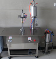 Semi-automatique équipement de remplissage pour HACHE CORPS PARFUM et Déodorant Spray machine de remplissage
