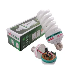 Print 40W Spiral Shape and CFL Principle lamp halogen real 17-18W energy saving lamp