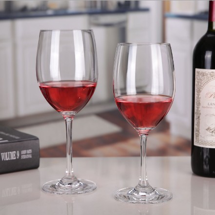 Wholesales Handmade Customized Clear Decorative Wine Glass for Party/Wedding