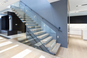 I-forme Escalier Invisible À <span class=keywords><strong>Limon</strong></span> En Acier Flottant Marches En <span class=keywords><strong>Bois</strong></span> - Product Image 6