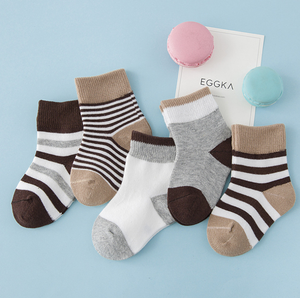 <span class=keywords><strong>Calcetines</strong></span> de estilo popular para niños, para otoño e invierno, transpirables de algodón puro, para bebés, novedad - Product Image 3
