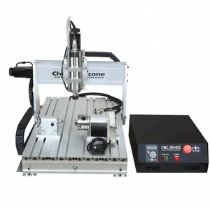 Eu Gratis Belasting Handleiding Houtbewerking Cnc Router Machine 4 As 6040