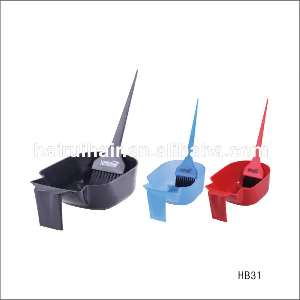 Factory Salon Equipment Hair Color Plastic Mixing Bowl Salon Professional Dyeing Coloring Tool for Hairdressing