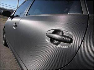 Vinilo Adhesivo para Automóviles de PVC, Fuerte Adhesión, 3D/4D/5D/6D, Fibra de Carbono Brillante, Rollo - Product Image 5