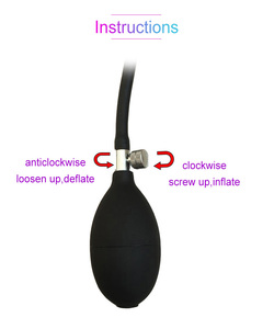 <span class=keywords><strong>Plug</strong></span> anale gonfiabile flessibile espandi i tappi di testa - Product Image 5