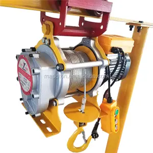 1500 kg điện wire rope winch Xây Dựng Electric winch hoist