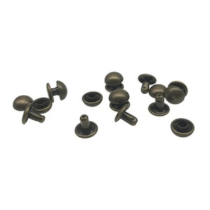 Guanfeng Chất Lượng Cao Giày Vành Đai Cap Hat Kim Loại Chốt Trang Trí May Mặc Đinh Tán Stud Đôi Bên Túi Xách Đầu Nấm Đinh Tán - Product Image 5