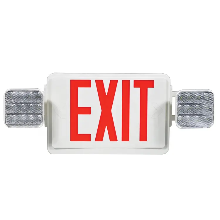 Amazon TOP Sale E-commerce Supply UL Listed durable combination LED emergency light combo exit sign JLEC2RWZ1