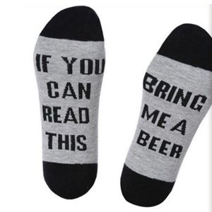 BONYPONY nouvel arrivage de chaussettes à vin personnalisées si vous pouvez lire cela, apportez-moi des chaussettes à vin en verre - Product Image 4