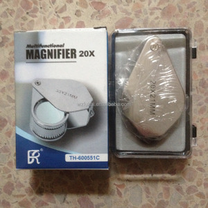 जेब में ज्वैलर्स ताल Loupe स्टेनलेस लोहे 2023 सबसे बेच <span class=keywords><strong>20x</strong></span> आवर्धक कांच धातु चश्मा शॉट चश्मा FUKAI - Product Image 3