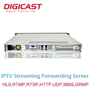 Server IPTV Out H 264/H 265 IPTV RTMP/HTTP HD To IP Converter H.265 HLS Encoder IPTV Channel Server