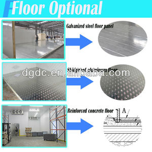 Paneles de aislamiento de PU Congelador Walk-In Cámara fría al aire libre Paseo de 5 toneladas en sala de almacenamiento en frío Sala de refrigeración portátil - Product Image 3