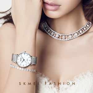 Montre à quartz unisexe SKMEI 1365, mouvement japonais, manuel, <span class=keywords><strong>horloge</strong></span> murale - Product Image 4