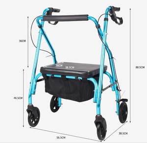 Health and Medical Product Walker <strong>Rollator</strong> for Elderly Disabled Shopping Cart - Product Image 3