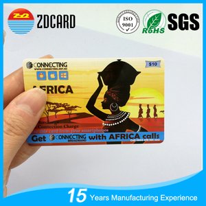 Tarjeta de impresión personalizada Tarjeta de rasguño de recarga de teléfono móvil tarjeta de Pvc - Product Image 6