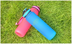 Flip Caño tritan bebida deportes hidratación botella de agua para ciclismo senderismo <span class=keywords><strong>camping</strong></span> - Product Image 3