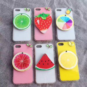 Di modo Fresco Carino 3D Frutta Cassa Del Telefono Dello Specchio Per il iphone 8 Molle di TPU Copertura Della Cassa Del Telefono Macchina da Stampa per Huawei /<span class=keywords><strong>xiaomi</strong></span> - Product Image 2