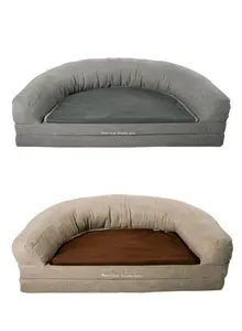 Newest Design foldable memory foam dog bed luxury pet bed