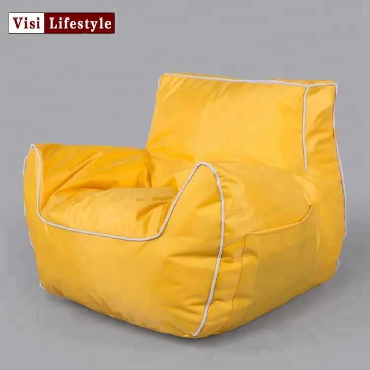 2023 design de maison canapé paresseux imperméable fauteuil pouf avec mousse de remplissage