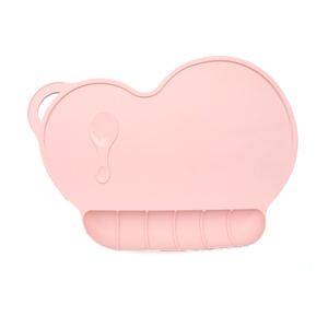 FDA envío forma personalizada niños cena plato dividido silicona placemat bebé - Product Image 2