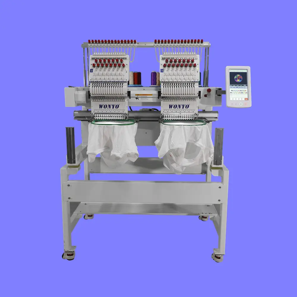 computer cap embroidery machine used ZSK for hat/logo/letter/bag hat embroidery machine sale