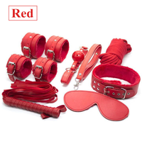 Ensemble de bondage en peluche à 4 couleurs, BDSM, fétiche, contrainte, esclave sexuel, kit de bondage, jouets sexuels pour adultes