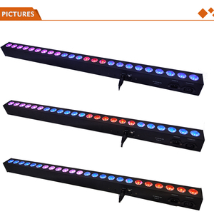<strong>Battery</strong> Remote Control Led 24*3W RGBW Stage bar Wash bar Led Wall Wash Uplight <strong>Indoor</strong> Wall Wash <strong>Light</strong> - Product Image 2