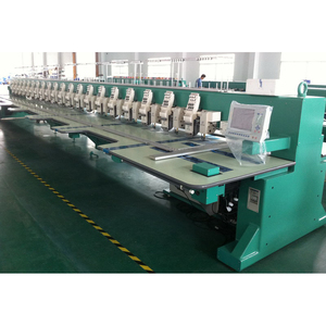 HE FENG máquina de bordar de chenilla de doce agujas y cincuenta cabezas para la moda - Product Image 4