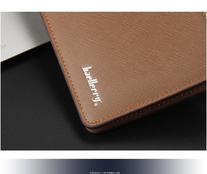 Baellerry Man <strong>Wallets</strong> , Long Section PU Leather <strong>Wallet</strong> for Man , with <strong>Zip</strong> and Multi Card Slots - Product Image 4