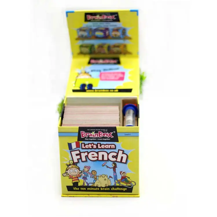 Populaire Ontwerp Board Game custom Karton card game printing hoge kwaliteit flash kaart voor kinderen