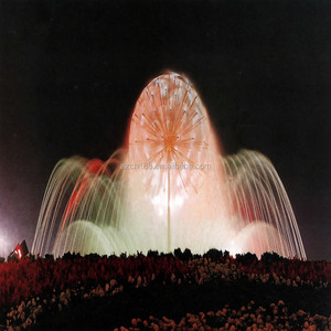 Fontaine à eau en forme de boule rotative, pour jardin et fontaine, avec boule de cristal - Product Image 3