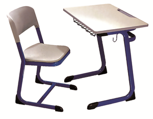 ชุดห้องเรียนไม้และเก้าอี้สำหรับนักเรียนเฟอร์นิเจอร์ดีไซน์ทันสมัย - Product Image 1