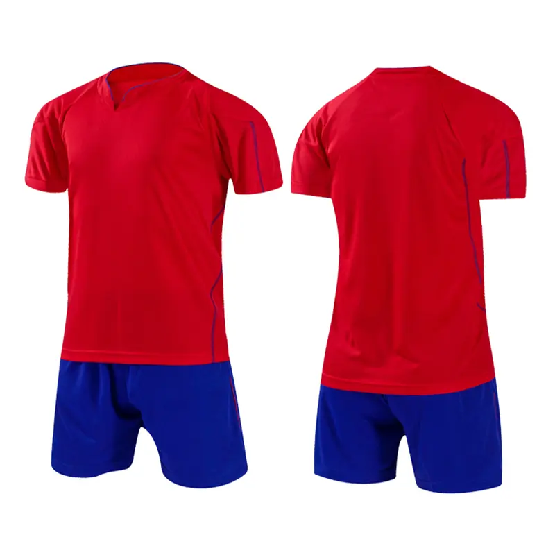 Atacado sports kits jérsei de futebol 2018 camisa de futebol fabricante uniforme
