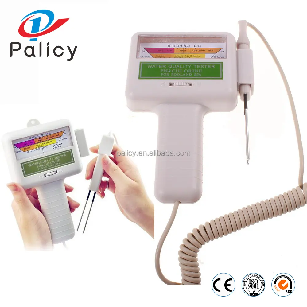 Ph/Cl2 Chloor Level Monitor Test Meter Zwembad/Spa Water Quality Tester