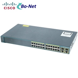 Cisco WS-C2960 + 24TC-L MÁS DE 2960 24 10/100 + 2 T/SFP, LAN Base conmutadores de red - Product Image 3
