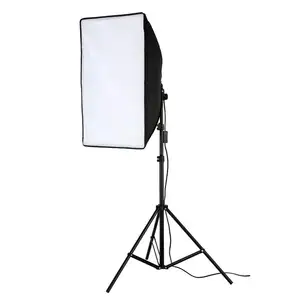 Lightdow 200 W fotoğraf ekipmanları 20x28 "Softbox sürekli çıkış aydınlatma fotoğraf stüdyo yumuşak ışık paket