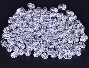 Perles pivotantes transparentes de type T, 4.7x6mm/5x8mm, pierres de plate-forme flottantes, accessoire de pêche à la carpe - Product Image 6