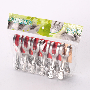 Pinzas <span class=keywords><strong>de</strong></span> <span class=keywords><strong>Ropa</strong></span> Multifuncionales <span class=keywords><strong>de</strong></span> Acero Inoxidable con Resorte <span class=keywords><strong>de</strong></span> Torsión para Uso en Oficina, Pinzas <span class=keywords><strong>de</strong></span> <span class=keywords><strong>Ropa</strong></span> con Resorte Grande, Clip Abierto - Product Image 1
